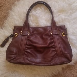 Genuine Leather B Makowsky Large Bag Purse